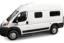 APS - APS IRunning Running Boards Black for 14-25 RAM Promaster SWB IB04RDJ2B - Image 2