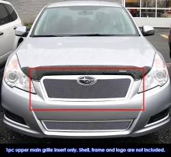 APS - APS Wire Mesh Grille Polish for 10-12 Subaru Legacy GR09GFH05T - Image 1