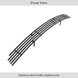 APS - APS Stainless Billet Bumper Grille Black 10-12 Ford Mustang GT GR06FFF57J - Image 2