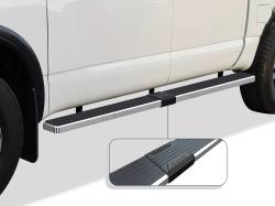 APS - APS IStep W2W 6" Running Boards Brushed for 04-25 Titan/XD Crew IB14SJE0SA - Image 1