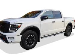 APS - APS IStep W2W 6" Running Boards Brushed for 04-25 Titan/XD Crew IB14SJE0SA - Image 2