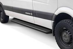 APS - APS IRunning Running Boards Black for 07-25 Sprinter Van IB04RDJ3B - Image 1