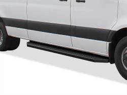 APS - APS IB04RDJ3H H-Series Running Boards Black for 07-25 Sprinter Van - Image 1