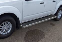 APS - APS IStep W2W 6" Running Boards Brushed for 05-25 Frontier Crew IB14SJI5SA - Image 1