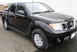 APS - APS IStep W2W 6" Running Boards Black for 05-25 Frontier Crew IB14SJI5SH - Image 2