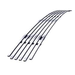 APS - APS Stainless Billet Bumper Grille Polish 08-14 Ford E-Series Van GR06FFF59S - Image 2