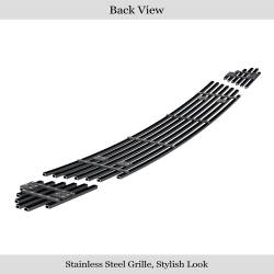 APS - APS Stainless Billet Bumper Grille Black 10-12 Ford Fusion Sport GR06FFF60J - Image 3
