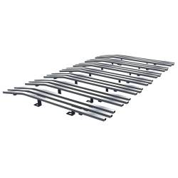 APS - APS Stainless Billet Grille Polish for 97-06 Jeep Wrangler TJ GR10HED90S - Image 2