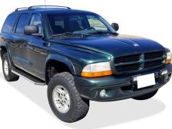 APS - APS H-Series Running Boards Polish for 99-00 Dakota Quad IB04RIA1Y - Image 2