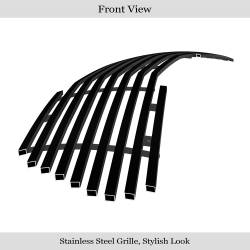 APS - APS Stainless Billet Grille Black for 14-16 Kia Forte GR11FEI63J - Image 2