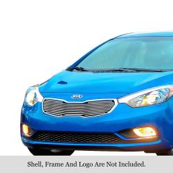 APS - APS Stainless Billet Grille Polish for 14-16 Kia Forte GR11FEI63S - Image 1