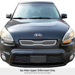 APS - APS Wire Mesh Grille Polish for 12-13 Kia Soul GR11GEI61T - Image 1