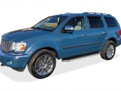 APS - APS H-Series Running Boards Polish for 04-10 Dodge Durango IB04RIA2Y - Image 2