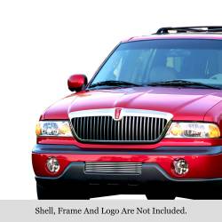 APS - APS Stainless Billet Bumper Grille Polish 98-02 Lincoln Navigator GR12FEJ89S - Image 1