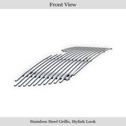 APS - APS Stainless Billet Grille Polish 03-06 Lincoln Navigator GR12FFE44S - Image 2