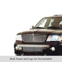 APS - APS Stainless Billet Bumper Grille Polish 03-04 Lincoln Navigator GR12FFE45S - Image 1