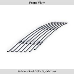APS - APS Stainless Billet Bumper Grille Polish 03-04 Lincoln Navigator GR12FFE45S - Image 2