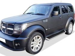 APS - APS IRunning Running Boards Polish for 07-12 Dodge Nitro IB04RJC0A - Image 2