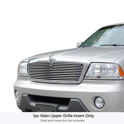 APS - APS Stainless Billet Grille Polish 03-05 Lincoln Aviator GR12FFE95S - Image 1