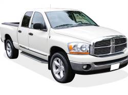 APS - APS H-Series Running Boards Polish for 02-08 RAM 1500/HD Quad IB04RJJ2Y - Image 2