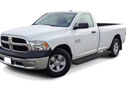 APS - APS IStep W2W 6" Running Boards Black for 09-18 RAM 1500/HD Reg IB04SAG8LB - Image 2