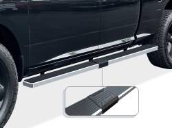 APS - APS IStep W2W 5" Running Boards Brushed for 09-18 RAM 1500 Quad IB04WAG9LA - Image 1