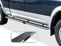 APS - APS IStep W2W 5" Running Boards Brushed for RAM 1500/HD Crew IB04WBJ8LA - Image 1