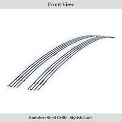 APS - APS Stainless Billet Bumper Grille Polish 05-06 Lincoln Navigator GR12HEJ18S - Image 2