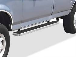 APS - APS IStep 5" Running Boards Brushed 80-96 Ford F-Series/Bronco IB06EBA0A - Image 1
