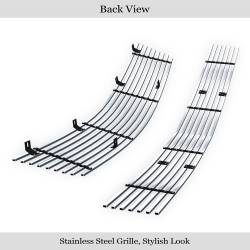 APS - APS Stainless Billet Grille Brushed 07-08 Lincoln MKZ GR12HFF24C - Image 3
