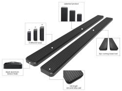 APS - APS IStep 5" Running Boards Black 18-25 Ford Expedition IB06EBC4B - Image 4