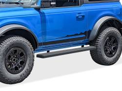 APS - APS IStep 5" Running Boards Black 21-25 Ford Bronco 2DR IB06ECA2B - Image 1