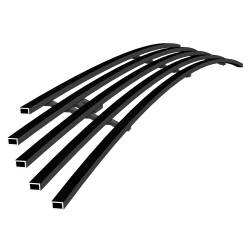 APS - APS GR13FEI71J Stainless Billet Bumper Grille Black for 14-16 Mazda 3 - Image 2