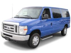 APS - APS IStep 5" Running Boards Brushed 99-14 Ford E-Series Van IB06EDJ4A - Image 2