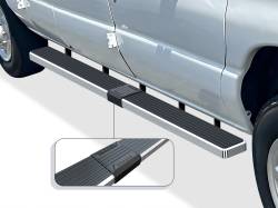 APS - APS IStep 5" Running Boards Brushed 99-14 Ford E-Series Van IB06EDJ4A - Image 1
