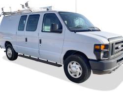 APS - APS IStep 5" Running Boards Black 99-14 Ford E-Series Van IB06EDJ4B - Image 2