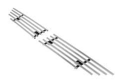 APS - APS Stainless Billet Grille Brushed 10-12 Mazda CX-7 GR13FFG71C - Image 2