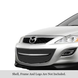 APS - APS Stainless Billet Bumper Grille Black 10-12 Mazda CX-9 GR13FFG75J - Image 1
