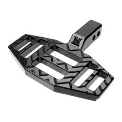 APS - APS HS19CAA2B Class III 2" Shank Octagon Style Receiver Hitch Step Black - Image 2