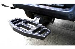 APS - APS HS19CAA2B Class III 2" Shank Octagon Style Receiver Hitch Step Black - Image 1