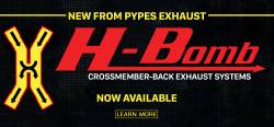 Pypes Performance Exhaust - Pypes SGF40 Crossflow System w/H-Pipe Crossmember Back Exhaust System - Image 3