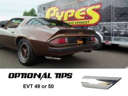 Pypes Performance Exhaust - Pypes SGF11T 2.5" Crossmember Back Exhaust System w/X-Pipe for 70-74 F-Body - Image 2