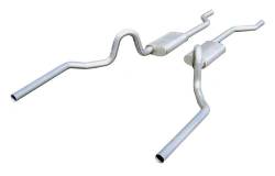 Pypes Performance Exhaust - Pypes SGA30T 2.5" Crossmember Back w/o X-Pipe Exhaust System for 64-72 GM A-Body - Image 1