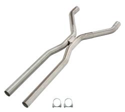 Pypes Performance Exhaust - Pypes HVF10 2.5" Mandrel-Bent Tunnel Crossover Exhaust H-Pipe - Image 1