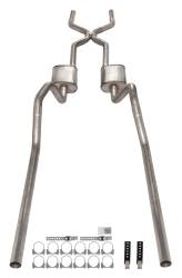 Pypes Performance Exhaust - Pypes SGB45S S.S. H-Pipe Crossmember Back Exhaust for 65-70 Chevy Impala - Image 2