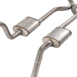 Pypes Performance Exhaust - Pypes SGB45S S.S. H-Pipe Crossmember Back Exhaust for 65-70 Chevy Impala - Image 5