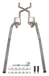 Pypes Performance Exhaust - Pypes SGB15S Rear SS X-Pipe Crossmember Back Exhaust for 65-70 Chevy Impala - Image 2