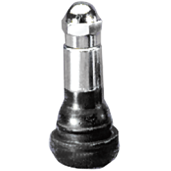 Wheel Vintiques - Wheel Vintiques 5006 1.25" TR413CH Rubber Valvestem w/Chrome - Image 1