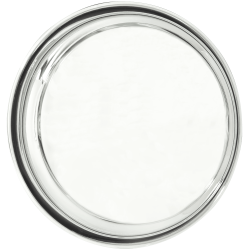 Wheel Vintiques - Wheel Vintiques 2011-P 8.25" Plain Stainless Cap for 47-48 Ford - Image 1