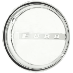 Wheel Vintiques - Wheel Vintiques 2011 8.25" 47-48 Ford Script Stainless Cap - Image 1
